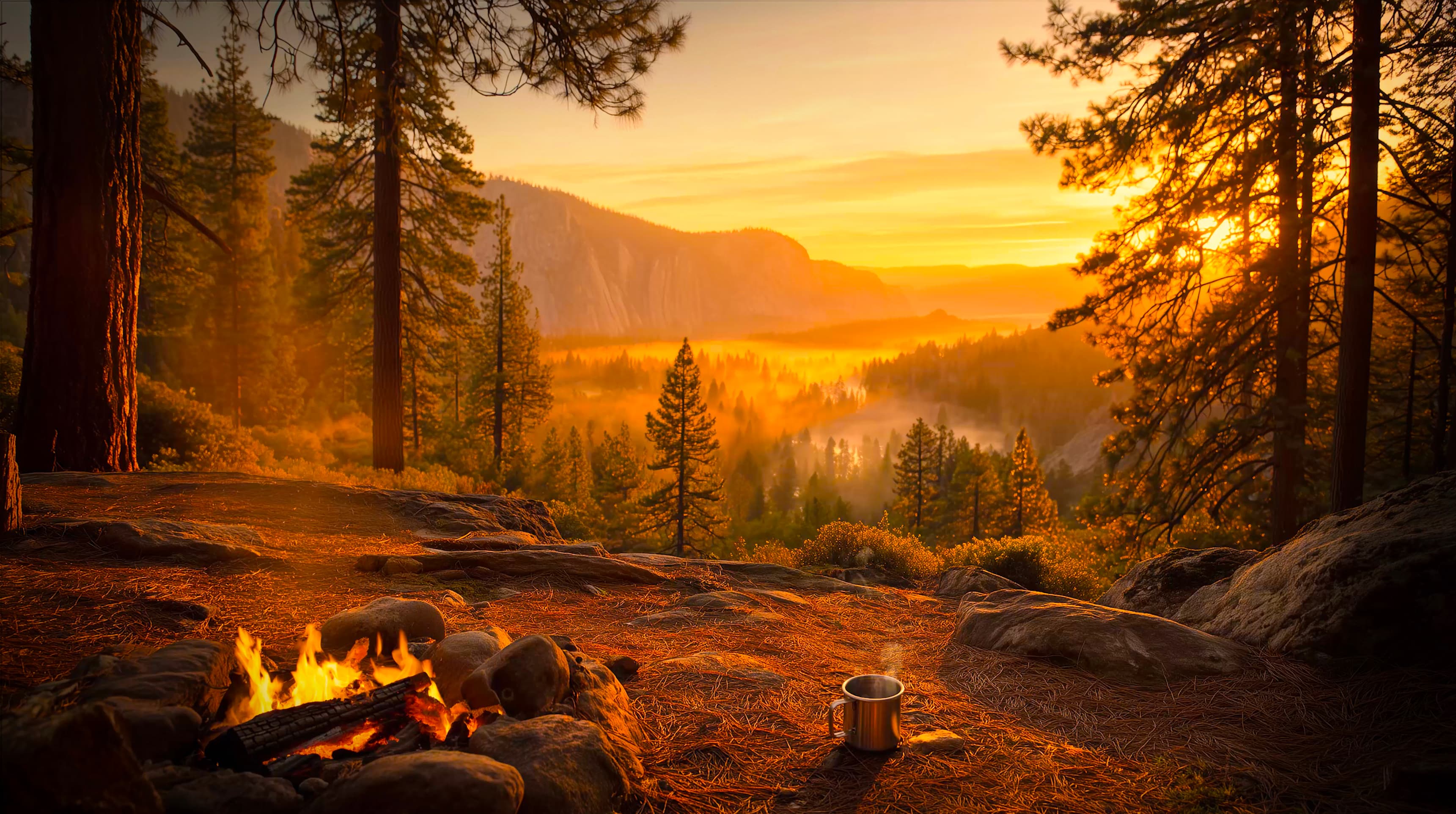 The Valley at First Light