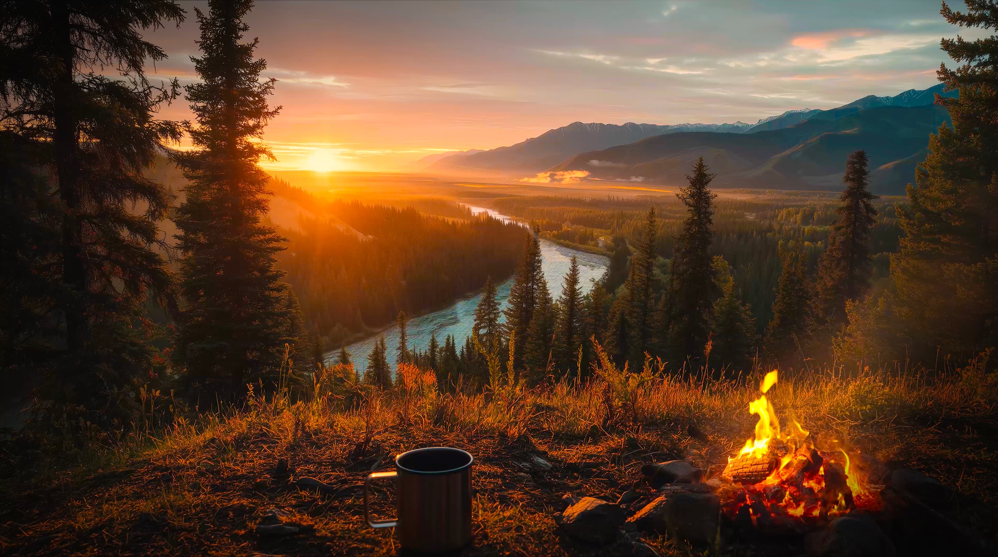 The Light Follows the River