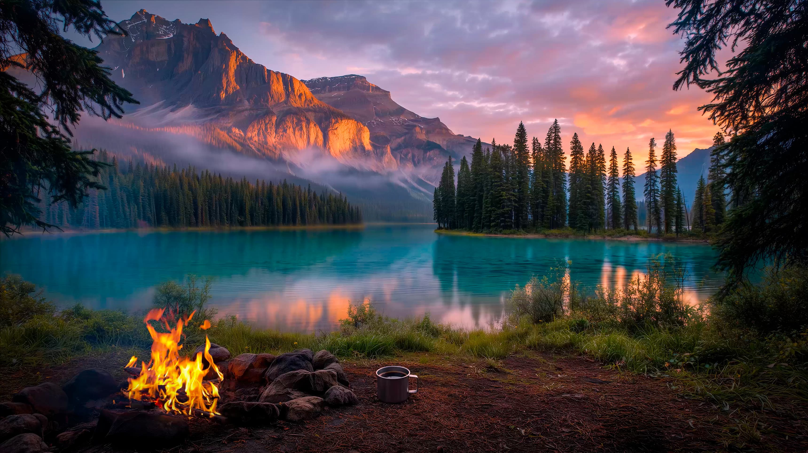 The Mountains Remember the Morning