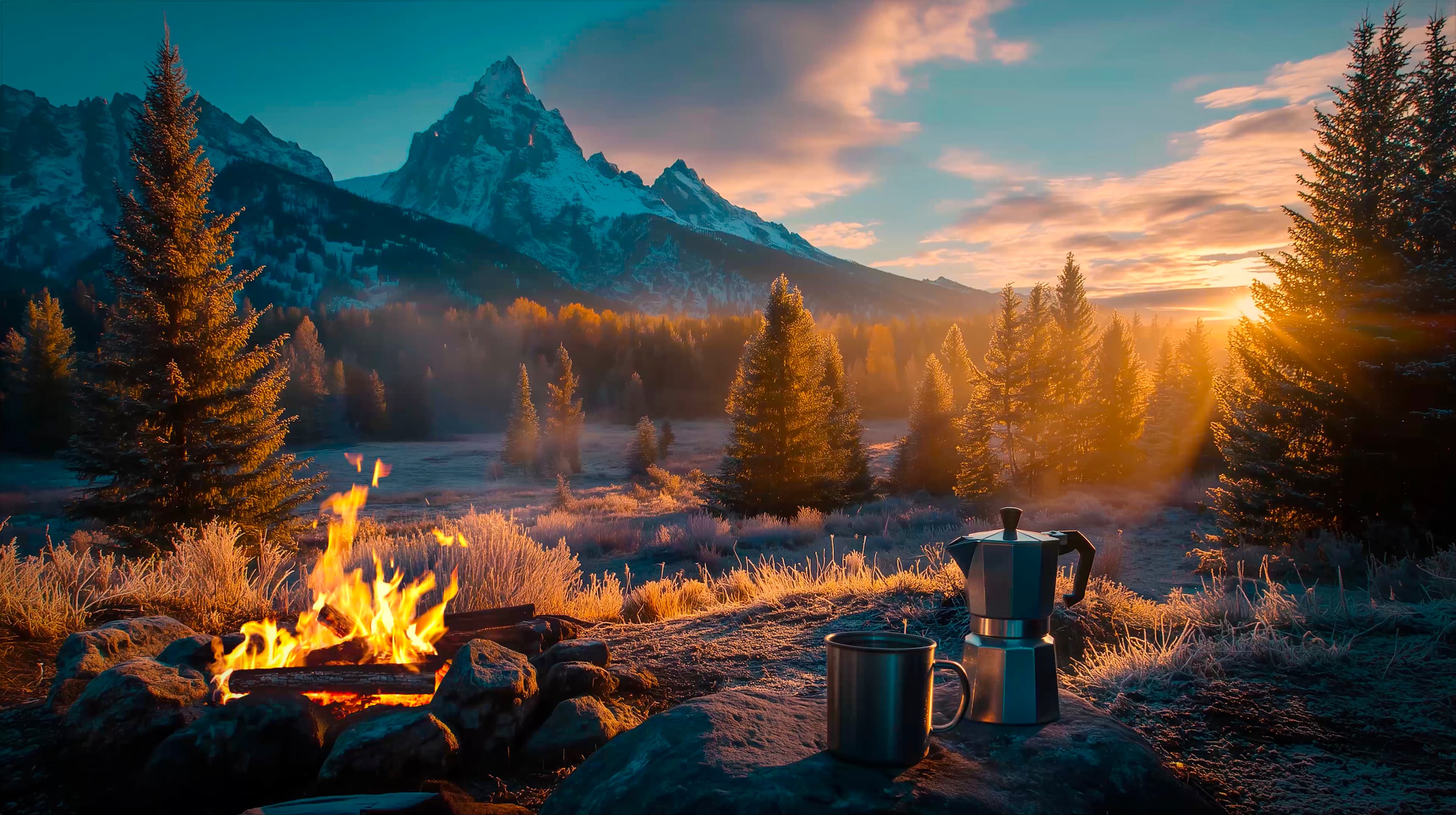 Frost Beneath the Mountains
