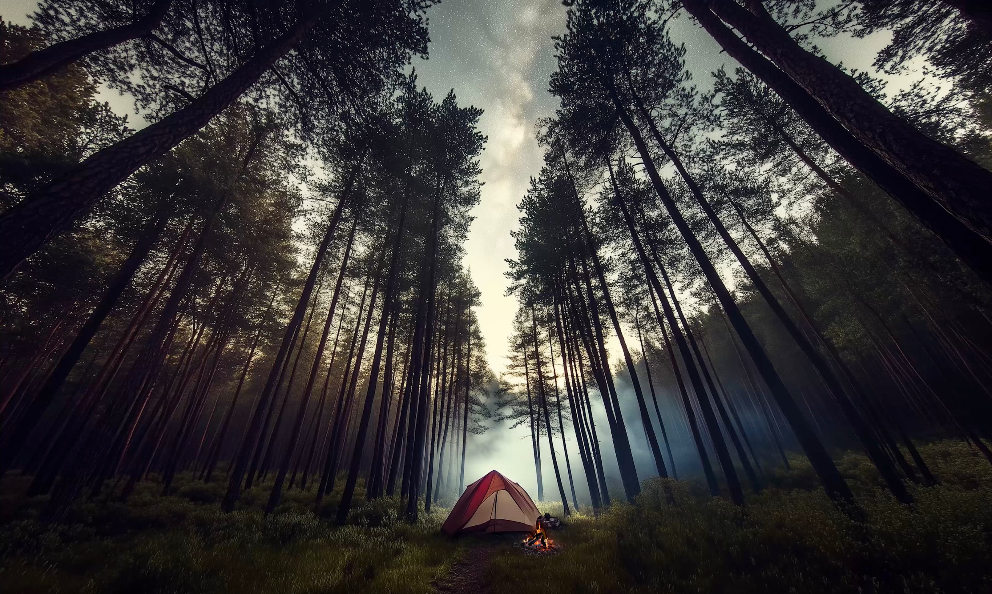 Day 1 — First Night Alone in the Forest
