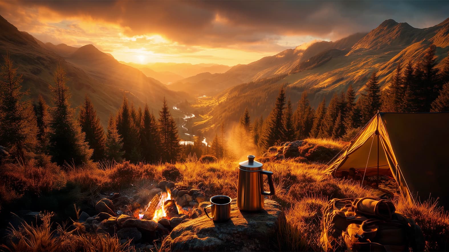 Day 30 — Golden Hour Coffee